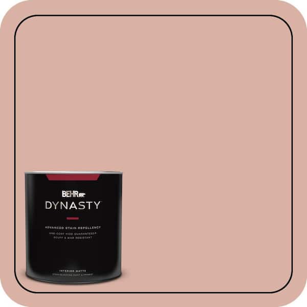 1 qt. #210F-4 Cinnamon Whip Matte Interior Stain-Blocking Paint & Primer