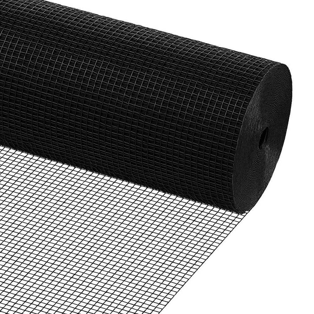Hardware Cloth 10 ft. L x 48 in. H Black Steel Fence Roll Garden Galvanized 1/2 in. Mesh 19-Gauge 1-Pack price history on PriceWatchPro