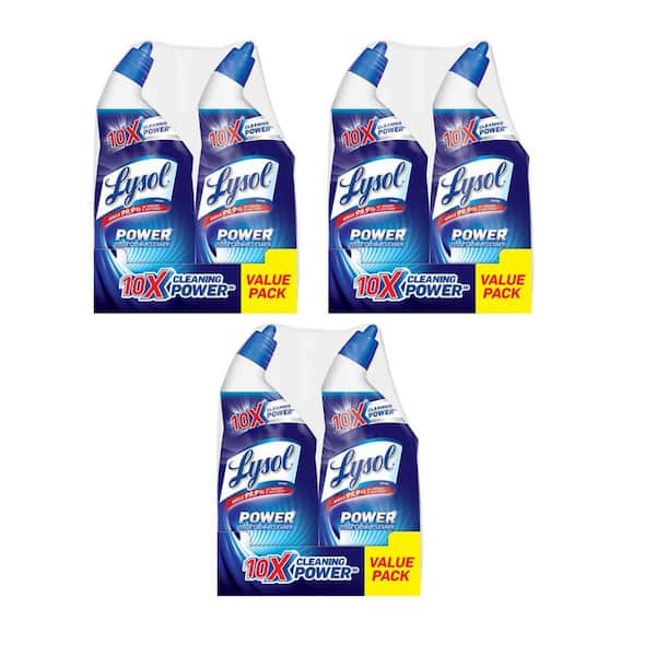 Lysol 24 oz. Power Toilet Bowl Cleaner (2-Count) (3-Pack)