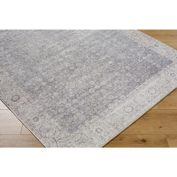 Our PNW Home Off-White/Brown 3 ft. x 7 ft. Spokane Traditional Indoor Area Rug
