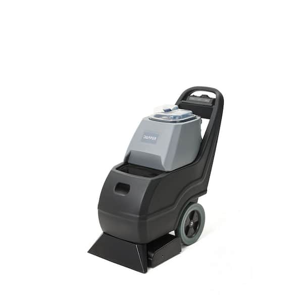 Commercial Upright Cordless Carpet Cleaner for Large Carpets in Grey