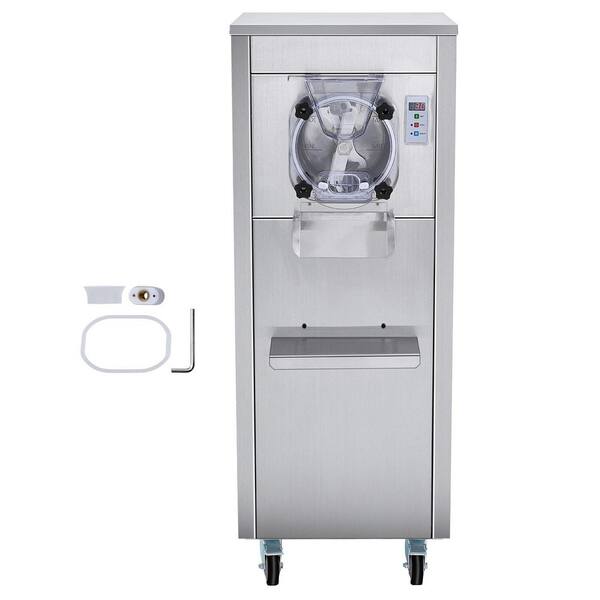 19Qt. Ice Cream Maker for Commercial Use, Produces 18 Liters per Hour, 1780W, Offers Single Flavor, Equipped with Wheels
