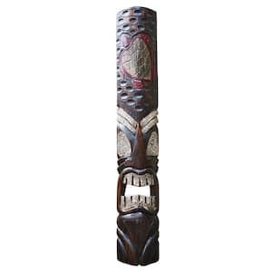 40 in. Tiki Mask Happy God Outdoor Decoration