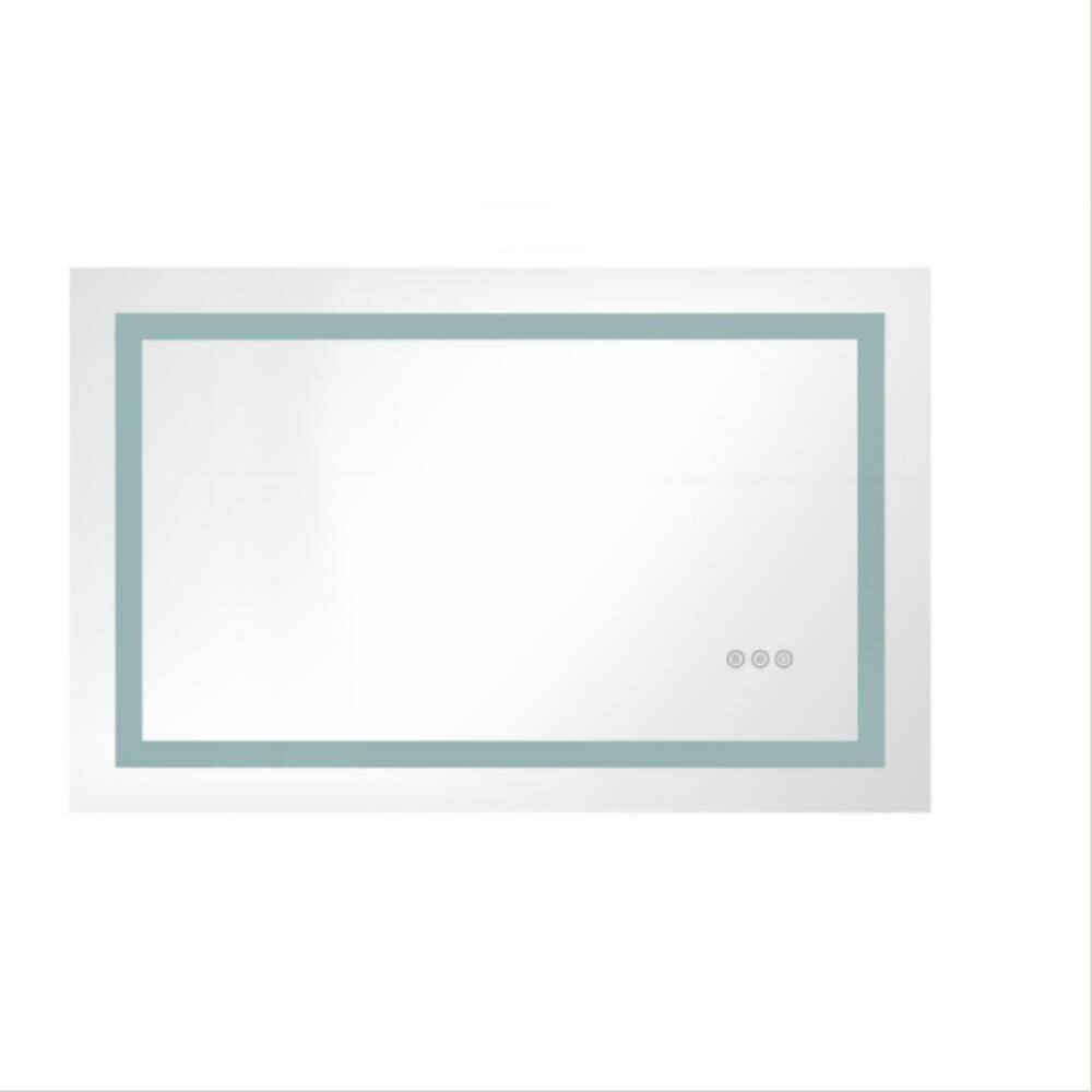 40in.Wx28in.H Frameless Rectangle LED Bathroom Vanity Mirror, Anti-Fog, Anti-Fog, 3-Color Temperature, Stepless Dimmable price history on PriceWatchPro