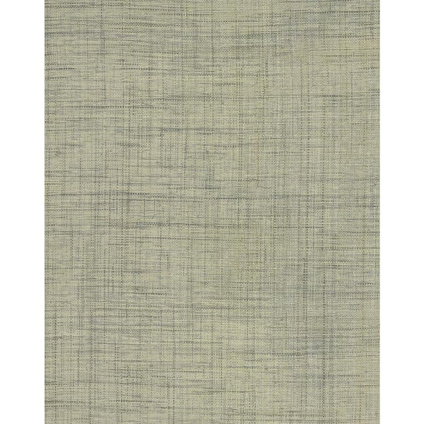 A-Street Prints Jia Li Light Grey Wool Wallpaper Sample