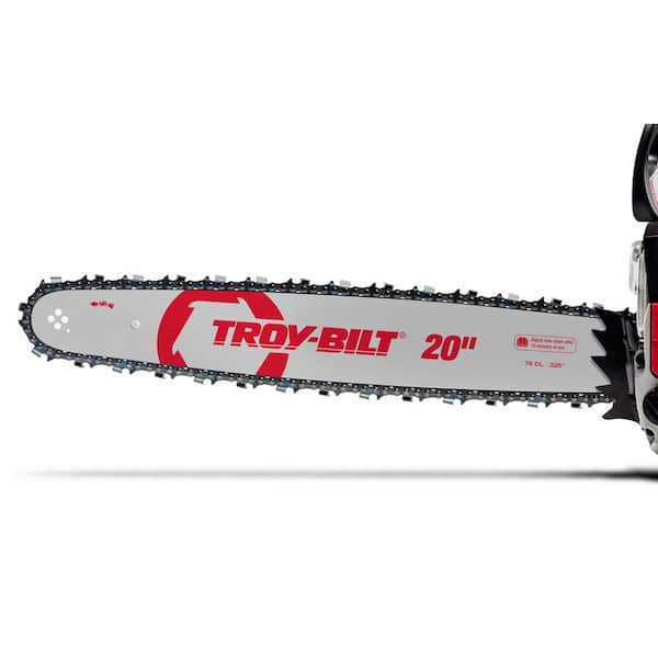 Troy-Bilt 20 in. 46 cc Gas 2-Cycle Chainsaw with Automatic Chain