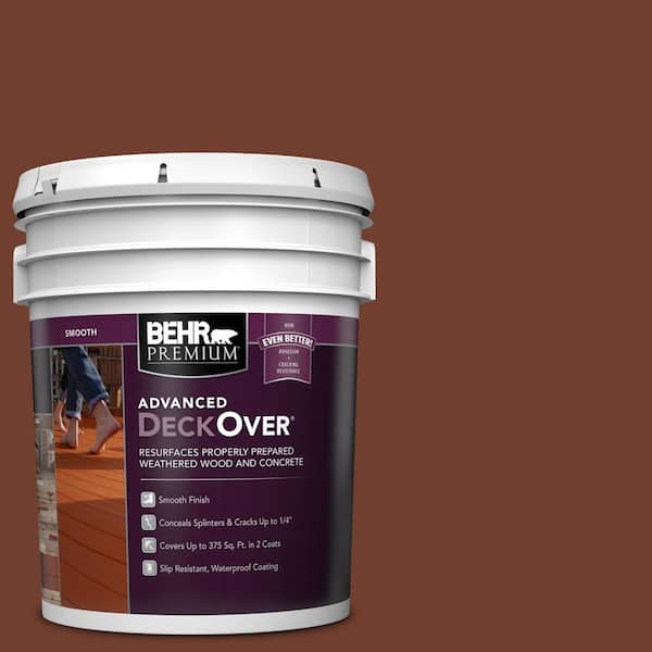 5 gal. #SC-130 California Rustic Smooth Solid Color Exterior Wood and Concrete Coating