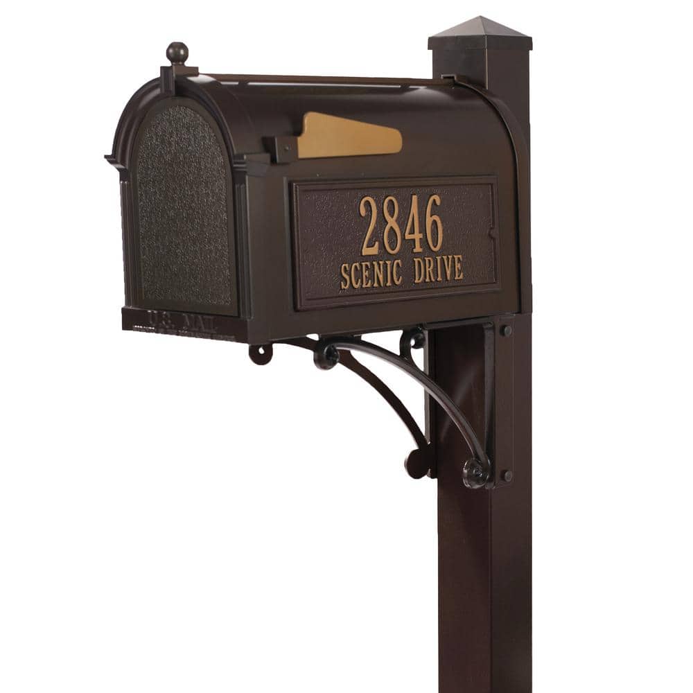 Superior French Bronze Streetside Mailbox price history on PriceWatchPro