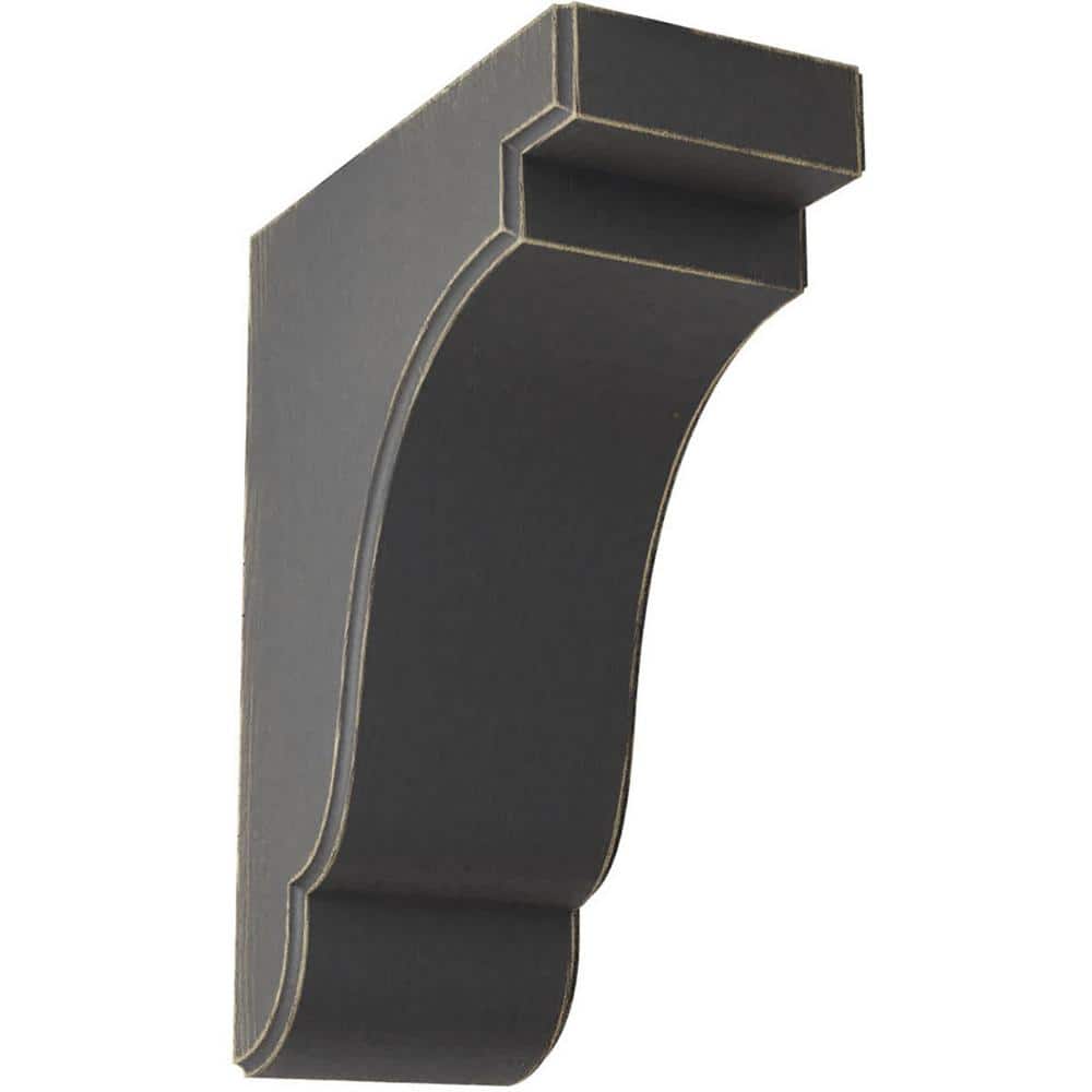 3-1/2 in. x 9-1/2 in. x 7-1/4 in. Black Bedford Wood Vintage Decor Bracket price history on PriceWatchPro