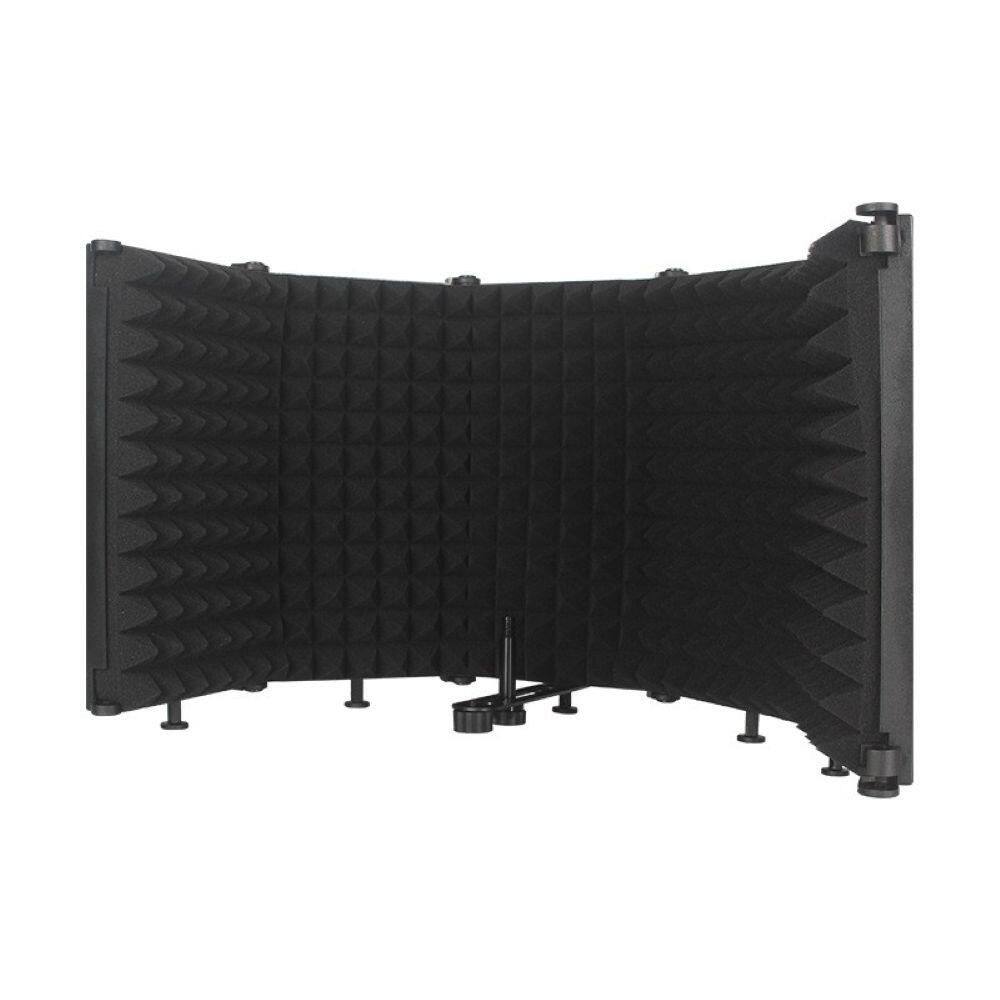 Foldable Microphone Isolation Shield, 3-Panel Sound Absorbing Foam for Recording, Podcast & Live Streaming price history on PriceWatchPro