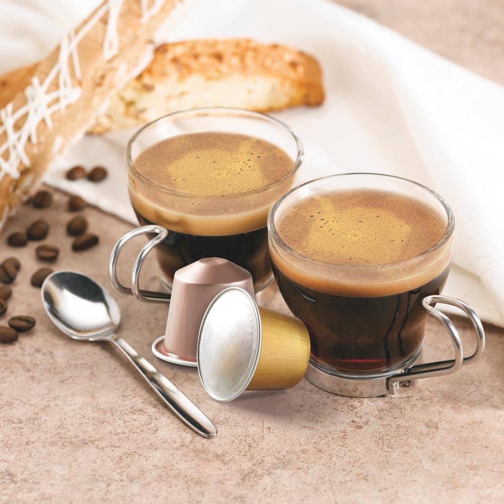 Black Automatic Nespresso Compatible Espresso Machine with Pump
