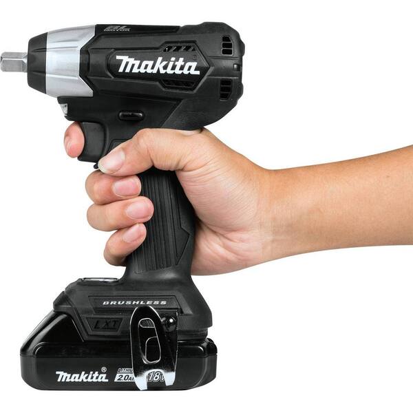 Makita 18V LXT Sub-Compact Lithium-Ion Brushless Cordless 1/2 in. Square Drive Impact Wrench Kit XWT13RB