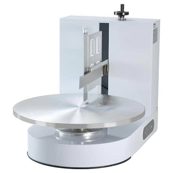 Cake Decorating Machine Cake Cream Spreading Coating Smearing Machine 8 Piece Stainless Steel for 4 in. to 16 in. Set
