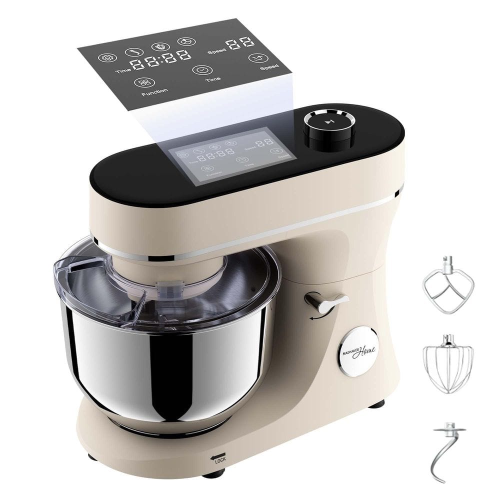 Magnavox 6 L. 11-Speed Stand Mixer with Digital Touchscreen in