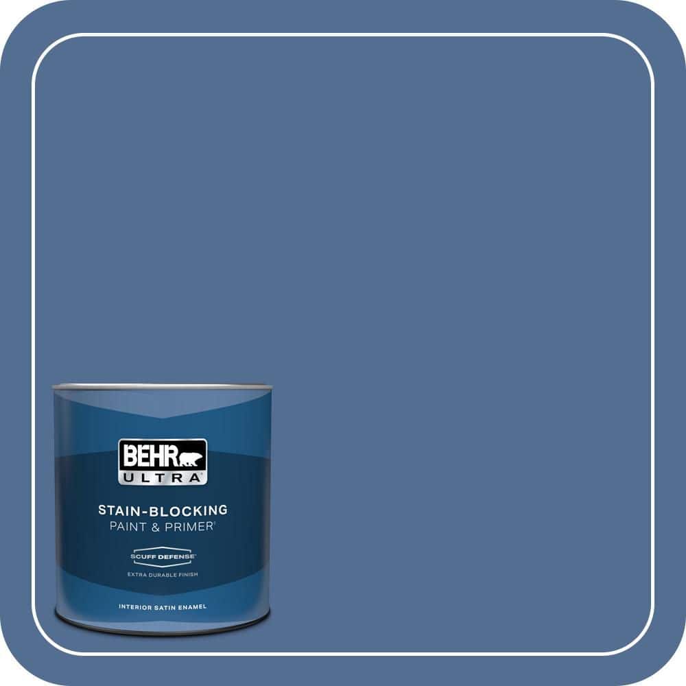 1 qt. #M530-6 Charter Blue Extra Durable Satin Enamel Interior Paint & Primer price history on PriceWatchPro