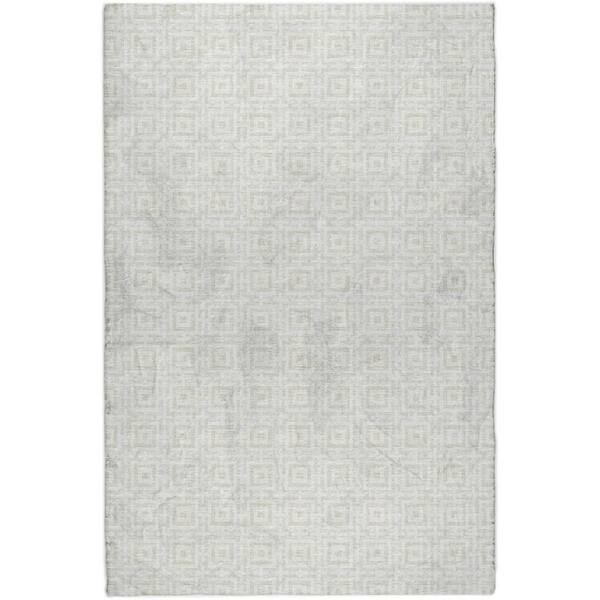 Dream Shag Premium Machine Washable Abstract ADS139 Linen 10 ft. x 14 ft. Area Rug
