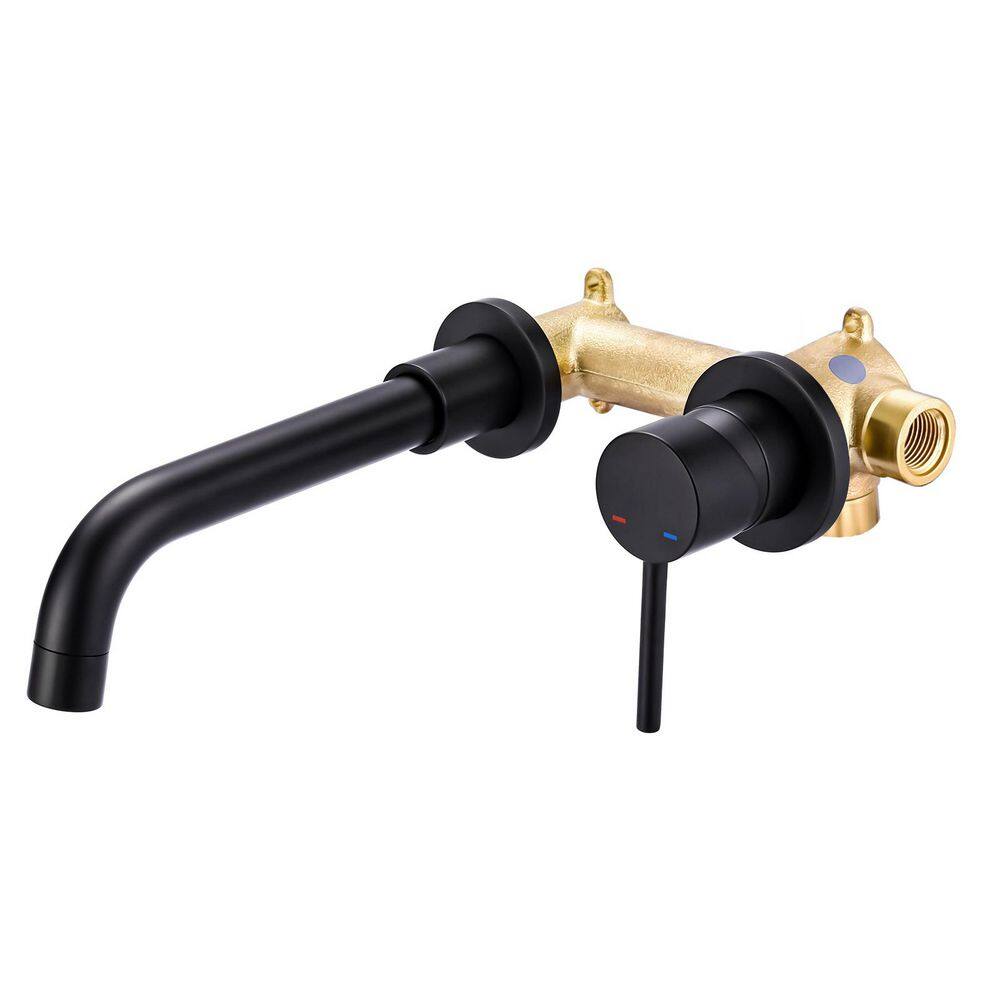 Single-Handle Wall Mounted Bathroom Faucet in Matte Black price history on PriceWatchPro