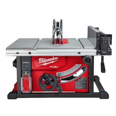 M18 FUEL ONE-KEY 18- volt Lithium-Ion Brushless Cordless 8-1/4 in. Table Saw Kit W/ (1) 12.0Ah Battery & Rapid Charger