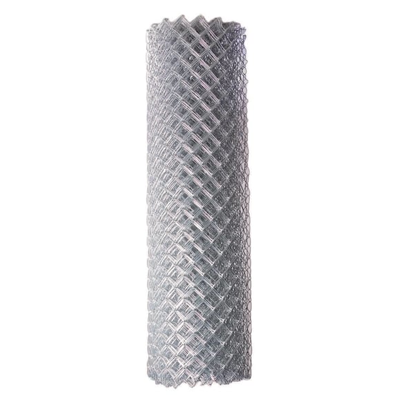 Everbilt 6 ft. x 50 ft. 11.5-Gauge Galvanized Metal Chain Link Fabric