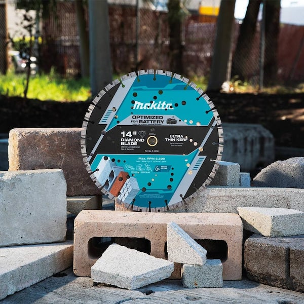 Makita 14 concrete saw blade sale