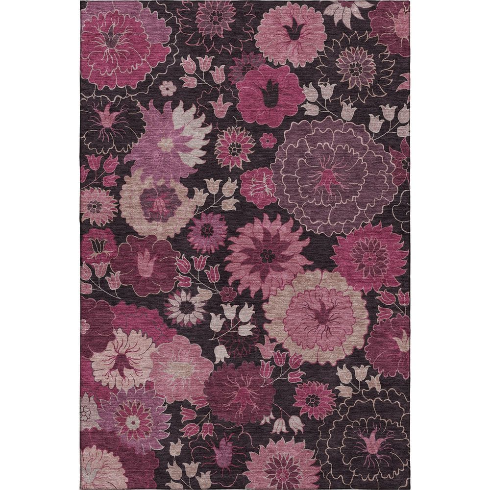 Mayfield Premium Machine Washable Abstract AMF2295 Blush 9 ft. x 12 ft. Area Rug price history on PriceWatchPro