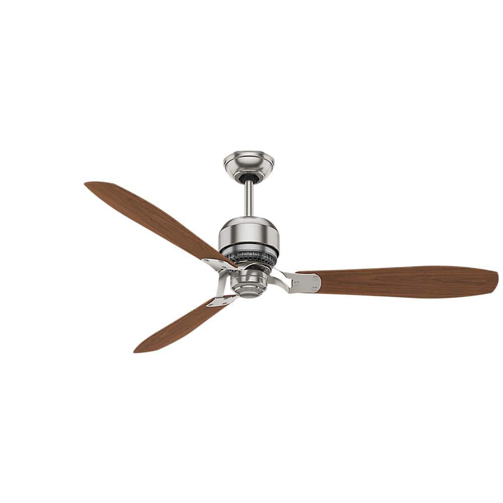 Casablanca Tribeca 60 in. Indoor Brushed Nickel Ceiling Fan with 4