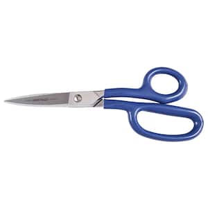 Wiss 12-1/2 in. Inlaid® Heavy Duty Industrial Upholstery, Carpet and Fabric  Shears W22N - The Home Depot