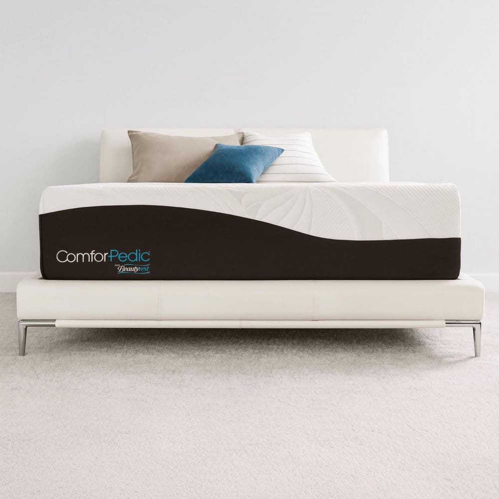 Choose Your Comfort King Firm Pressure Relieving Adaptive CertiPUR-US Cool Memory Foam 14 in. Bed-in-a-Box Mattress price history on PriceWatchPro