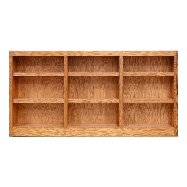 Concepts In Wood 36 in. Dry Oak Wood 9-shelf Standard