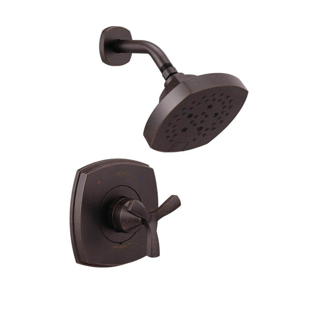 Stryke 5-Spray 1-Handle Wall Mount Shower Faucet Trim Kit in Venetian Bronze (Valve Not Included) price history on PriceWatchPro