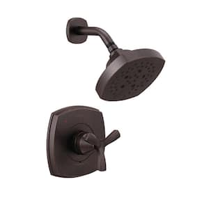 Stryke 5-Spray 1-Handle Wall Mount Shower Faucet Trim Kit in Venetian Bronze (Valve Not Included)