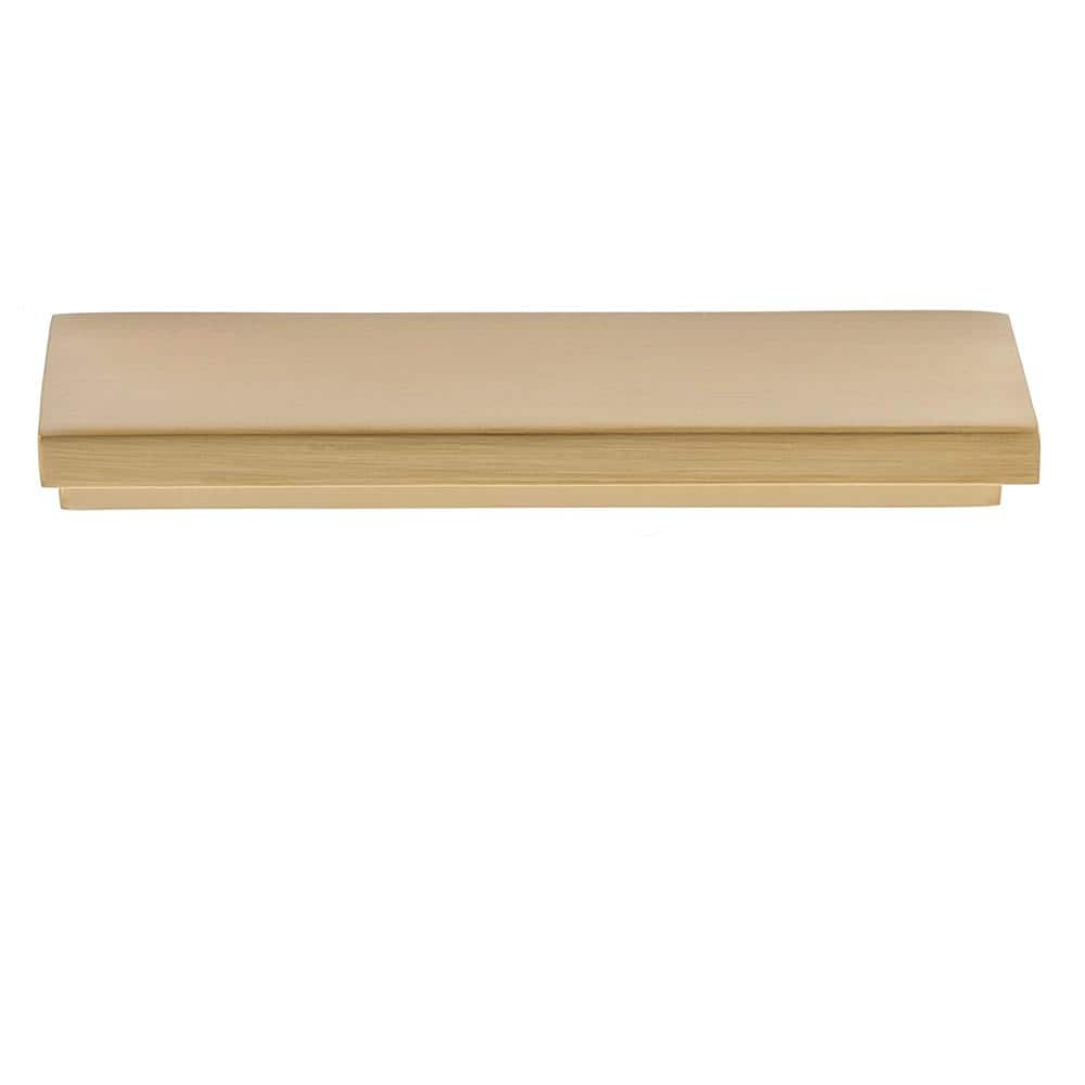 Ethan 4" Satin Brass Modern Finger Pull