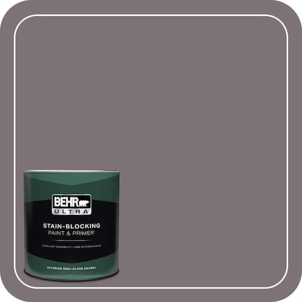 BEHR ULTRA 1 qt. #BNC-30 Enigmatic Semi-Gloss Enamel Exterior Paint & Primer