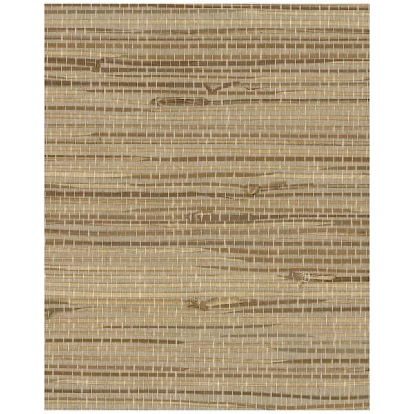 York Wallcoverings Wide Knotted Grass Paper Strippable Wallpaper (Covers 72 sq. ft.)
