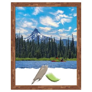Fresco Light Pecan Wood Picture Frame Opening Size 22 x 28 in.