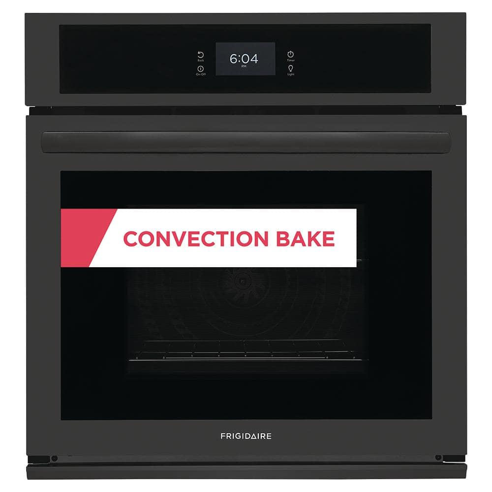 UPC 012505516306 product image for 27 in. Single Electric Built-In Wall Oven with Convection in Black | upcitemdb.com