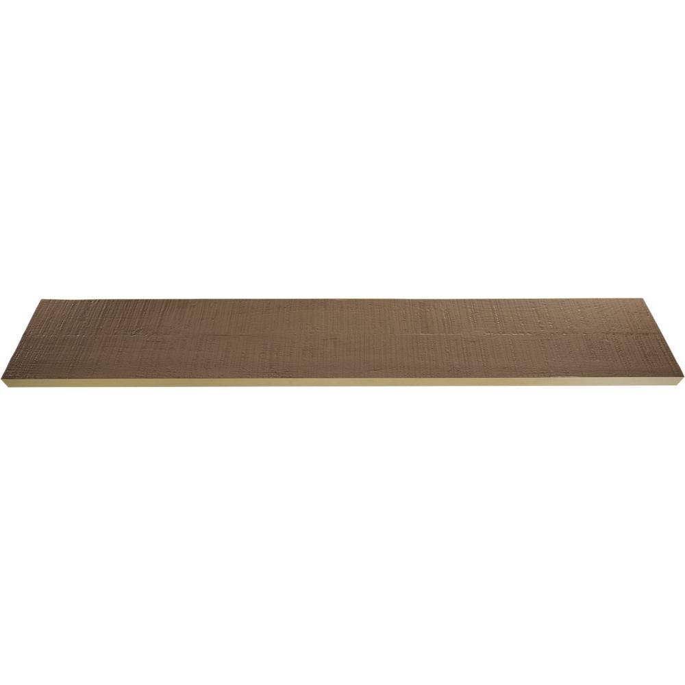 Honey Wheat Rough Cedar Faux Wood Beam Plank 8' x 6"