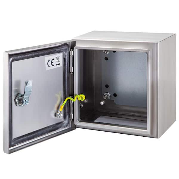 NEMA Stainless Steel Enclosure, 16x16 x8 in. NEMA 4X Electrical Box, IP66 Waterproof & Dustproof, Indoor/Outdoor