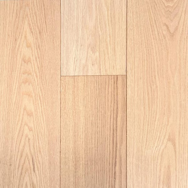Dekorman Take Home Sample-DreamVilla Sunlit Oak 5/8 in. T x 9 in. W Tongue and Groove Wirebrushed Engineered Hardwood Flooring