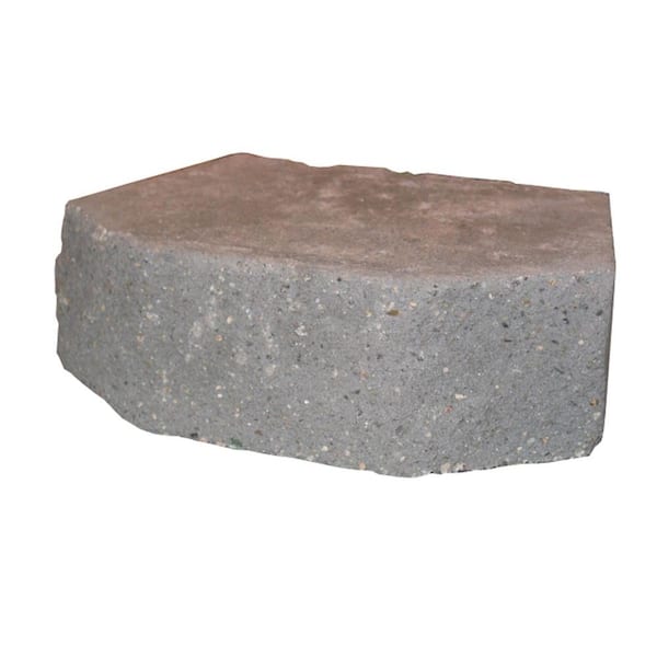 Angelus Block 4 In X 12 8 Charcoal Concrete Wall Wp124hi01char The Home Depot - Home Depot 12 Retaining Wall Blocks