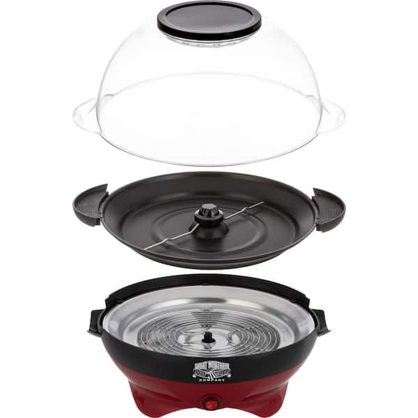 GREAT NORTHERN 4.5oz Red 800W Electric Pop and Stir Popcorn Machine
