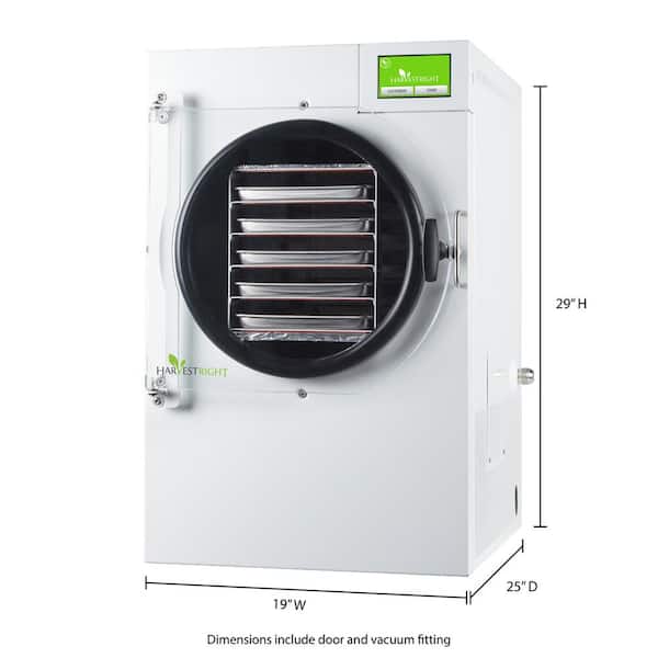 https://images.thdstatic.com/productImages/253b76ef-9e0e-477b-aed3-1c91e6b9f316/svn/white-aluminum-harvest-right-dehydrators-hrfd-swh-40_600.jpg