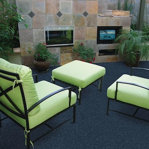 Design Smart Green Residential 18 in. x 18 Peel and Stick Carpet Tile (10 Tiles/Case) 22.5 sq. ft.