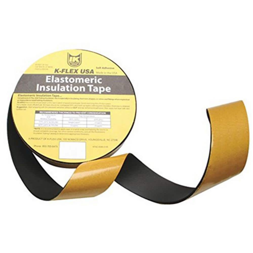 K-Flex 2in. x 30 ft. R-1 Foam Insulation tape 800-EL-018-HD - The Home Depot