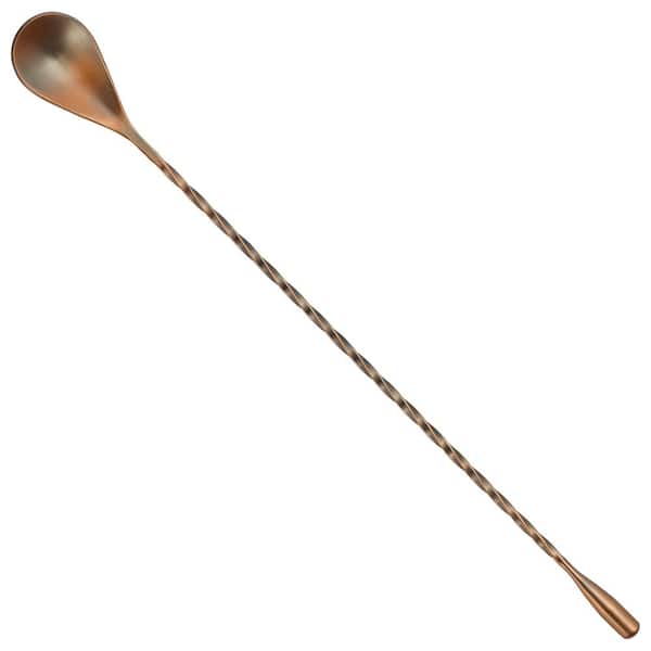 Winco After 5 Antique Copper Finish Stainless Steel Bar Spoon