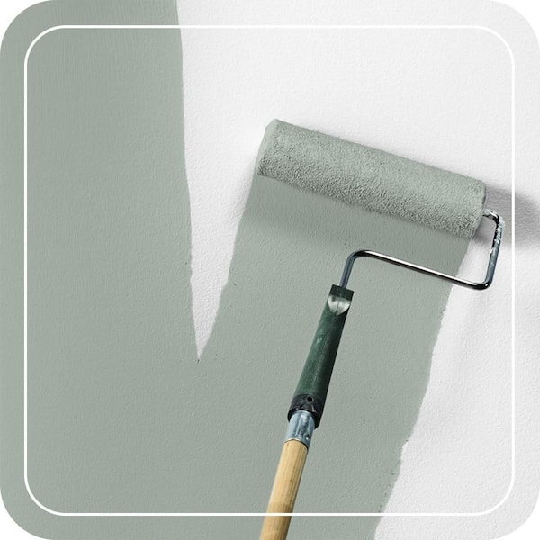 1 qt. #BXC-38 Alpine Air Semi-Gloss Enamel EcoMix Plant-Based Interior Paint & Primer