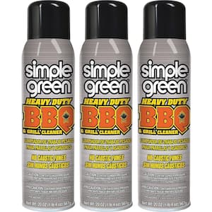 20 oz. Heavy-Duty Aerosol BBQ and Grill Cleaner (3-Pack)