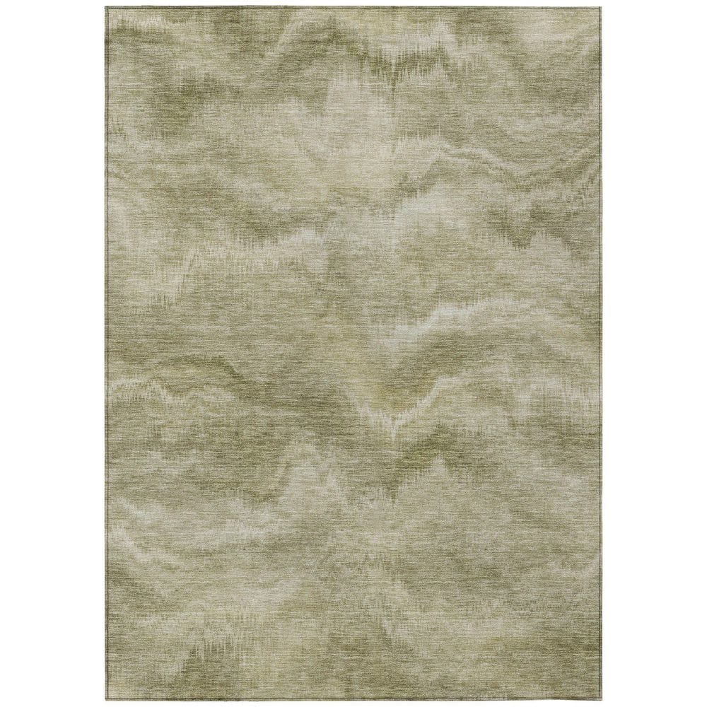 Chantille Machine Washable Indoor/Outdoor Abstract ACN2095 Sage 5 ft. x 7 ft. 6 in. Area Rug price history on PriceWatchPro