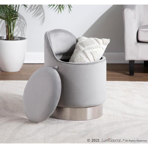 Glam discount vanity stool