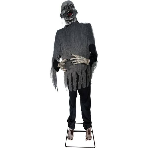 HAUNTED HILL FARM:Haunted Hill Farm 73 in. Animatronic Zombie
